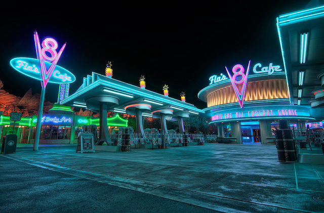 Flos V-8 Cafe at Disney's California Adventure
