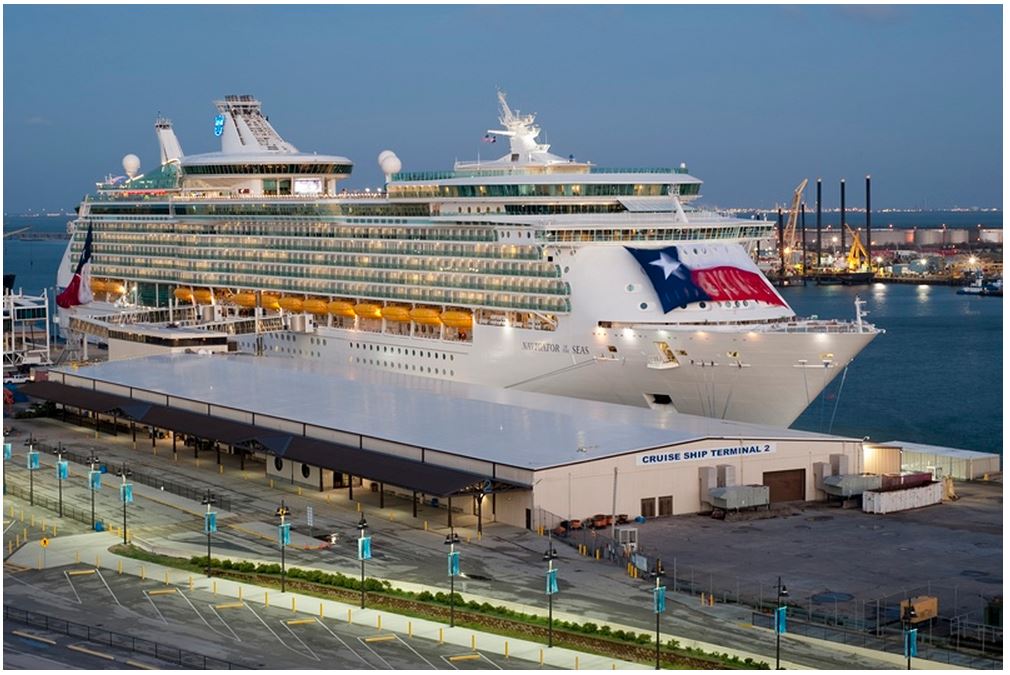 Royal Caribbean's Navigator of the Seas Arrives in Texas