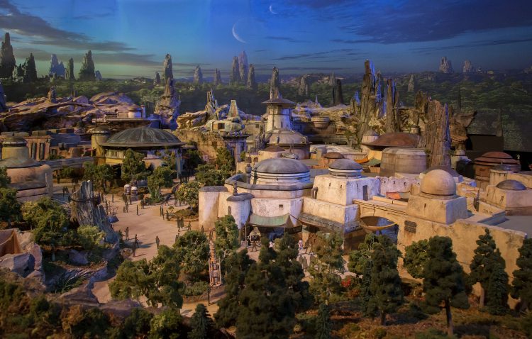 Walt Disney Parks and Resorts Chairman Bob Chapek Reveals Epic, Detailed Model of Star Wars-Themed Lands